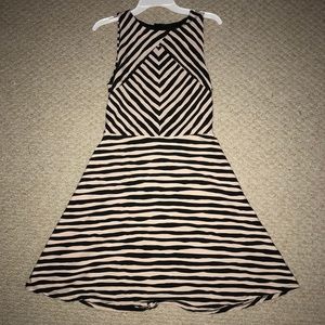 Black and white dress